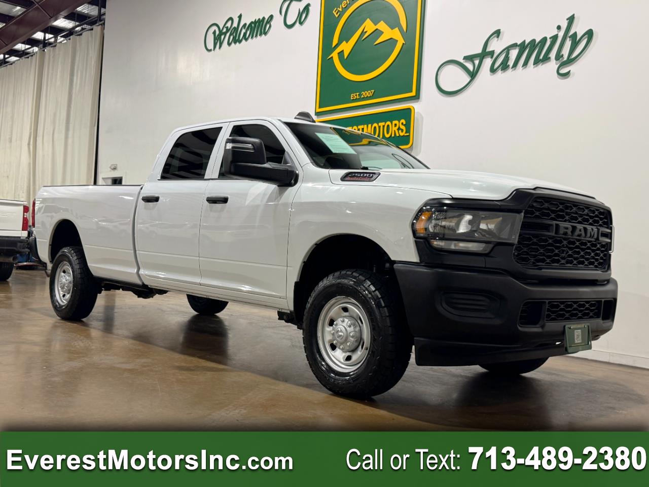 2023 RAM 2500 TRADESMAN 4X4 CREW CAB LONG BOX 6.4L GAS 1OWNER