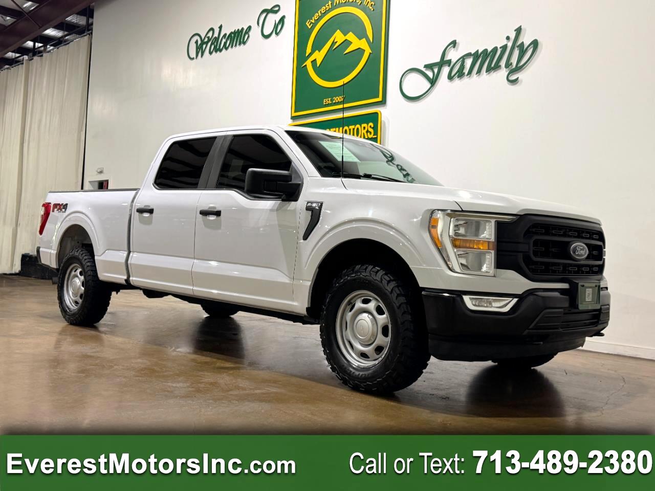 2021 Ford F-150 XL 4X4 SUPERCREW 6.5FT BED 5.0L V8 GAS 1OWNER