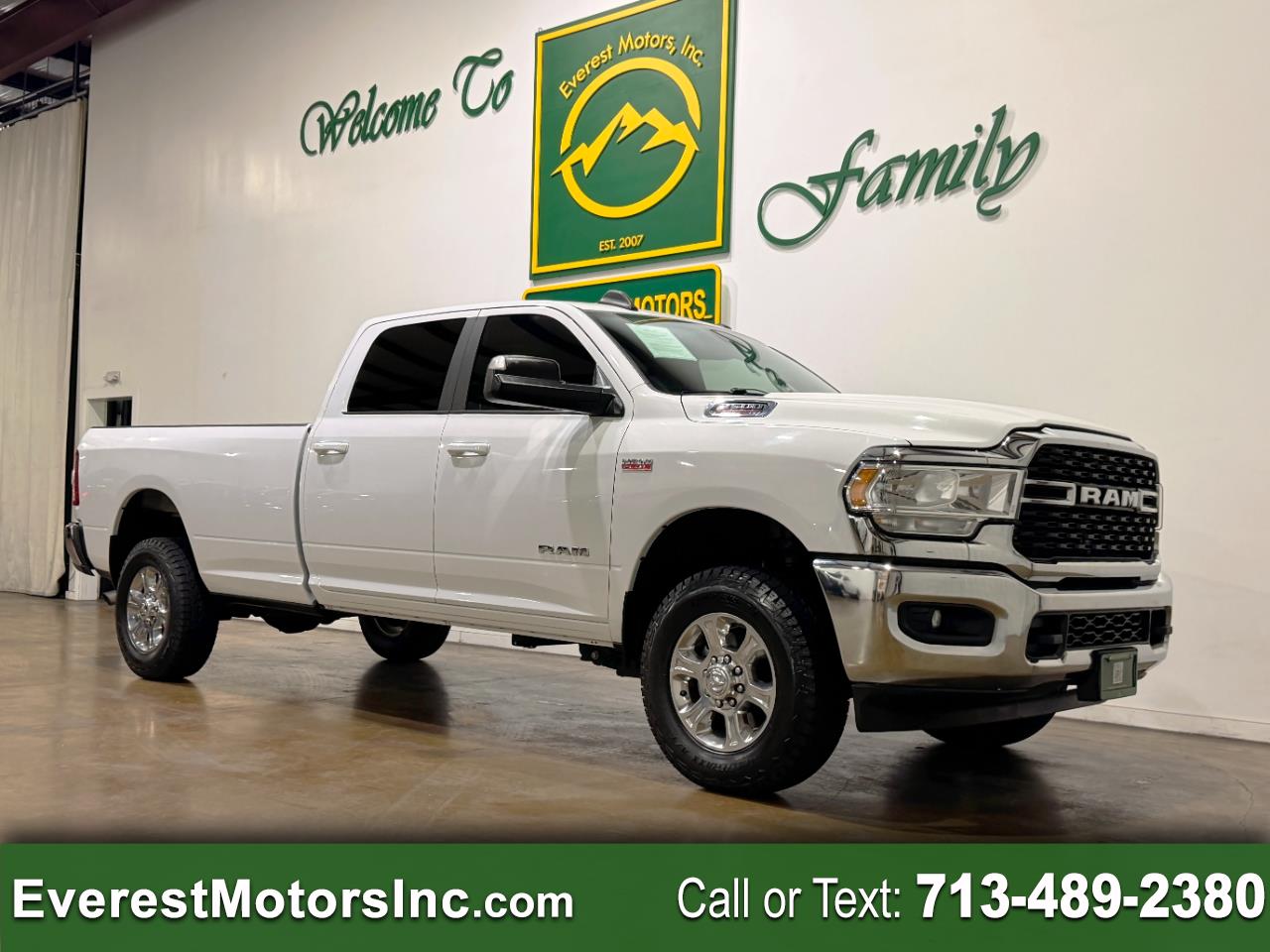 2022 RAM 2500 LONESTAR BIGHORN 4X4 CREWC LONGBOX 6.4L GAS 1OWNER