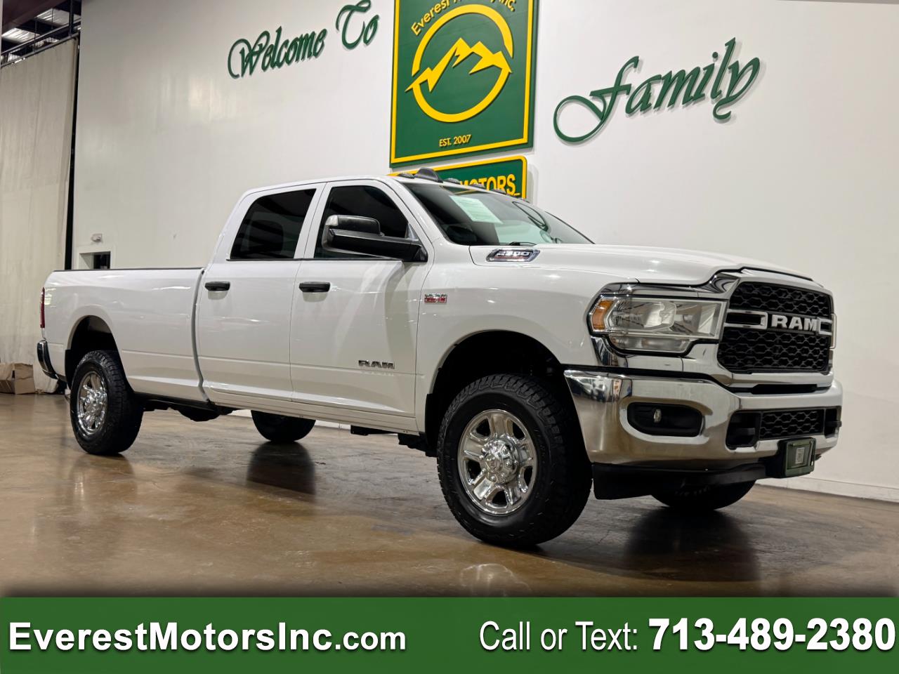2022 RAM 2500 TRADESMAN 4x4 CREWCAB LONGBOX 6.4L HEMI GAS 1OWNER