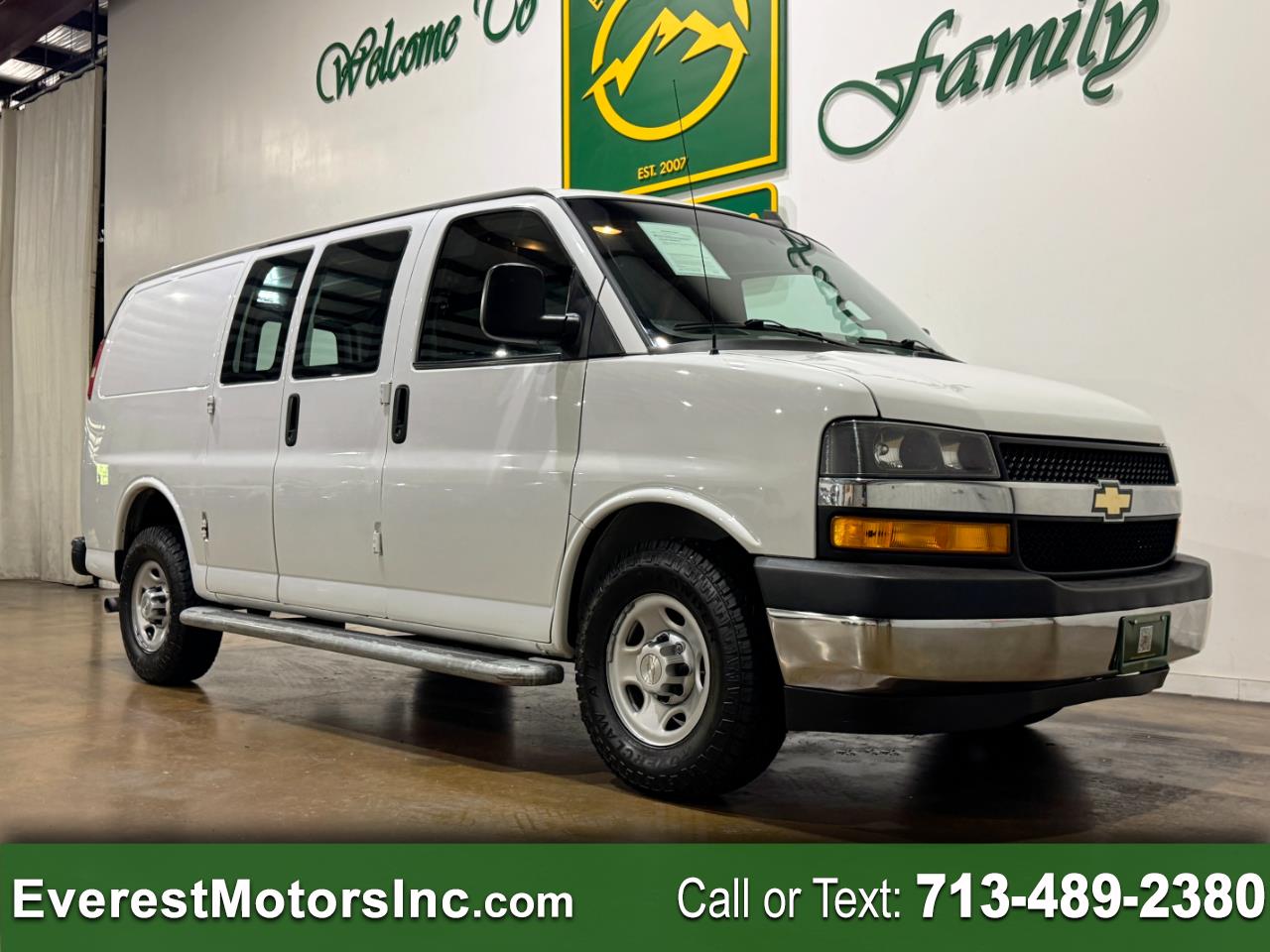 2019 Chevrolet Express Cargo Van 2500 RWD 135" SHORT WB 6.0L V8 GAS