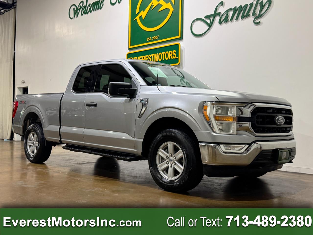 2021 Ford F-150 XLT 4X4 EXT CAB 6.5FT BED 5.0L GAS 1OWNER "TOW PKG