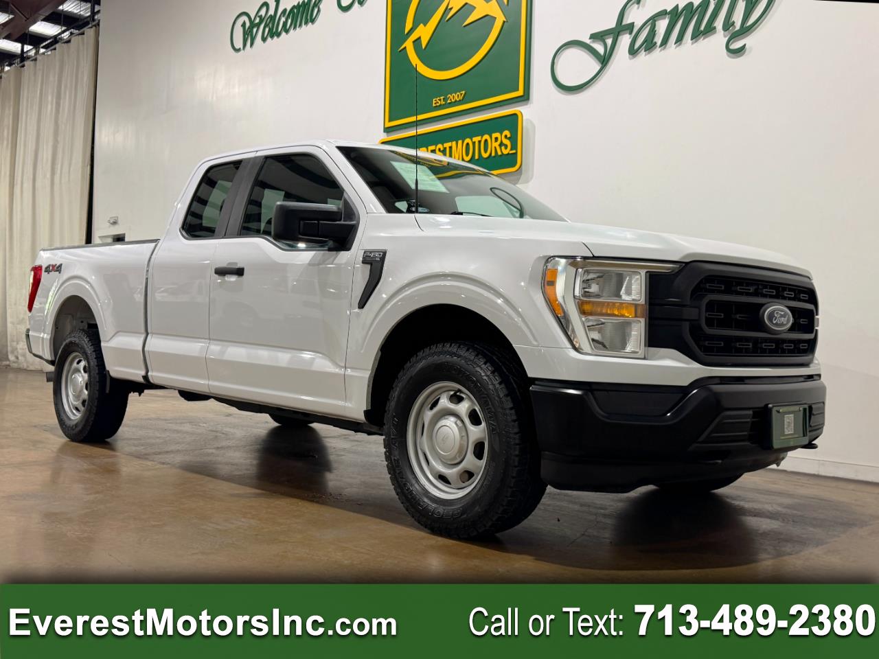 2022 Ford F-150 XL 4X4 EXT CAB 6.5FT BED 5.0L V8 GAS 1OWNER
