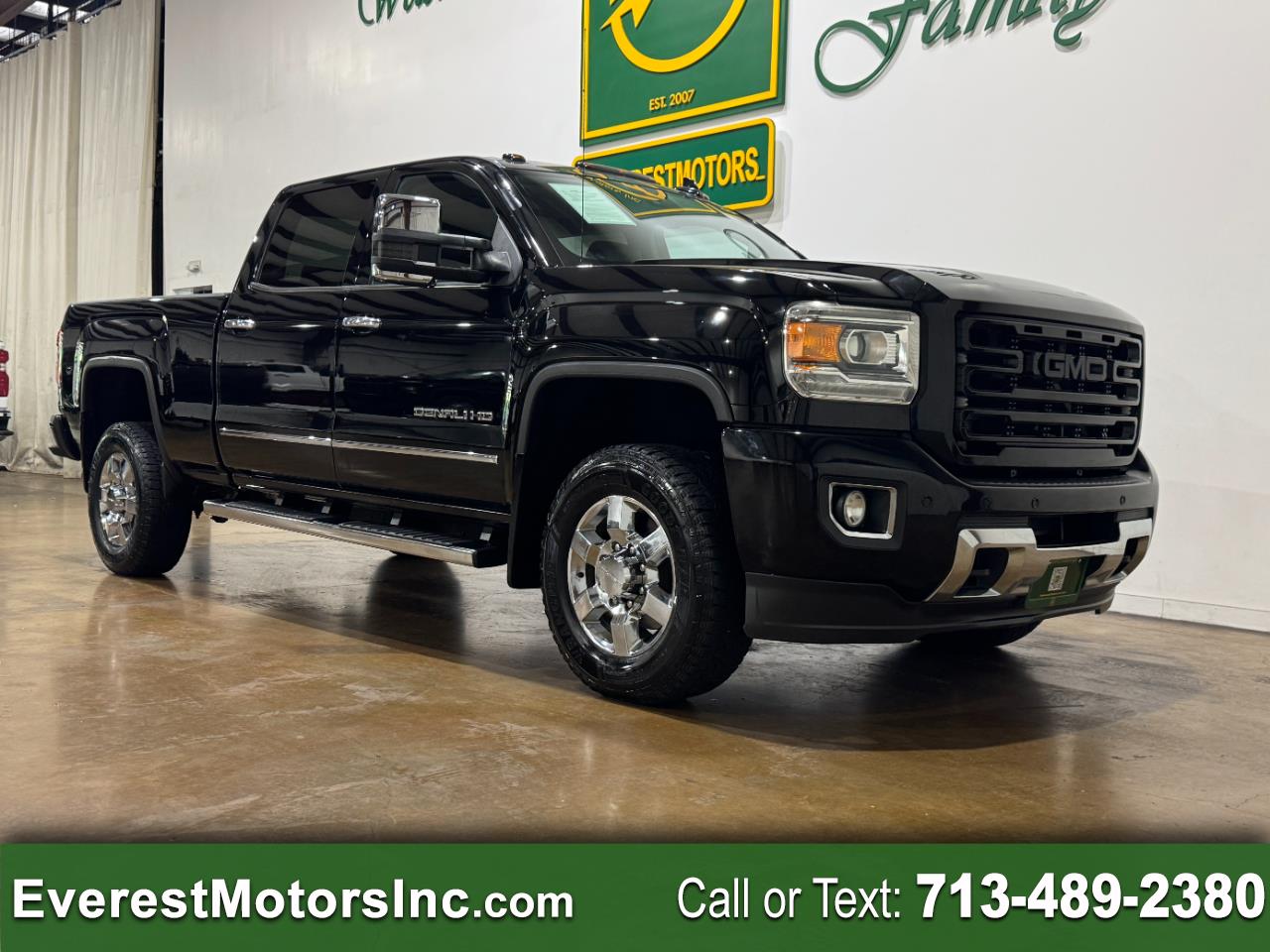 2016 GMC Sierra 3500HD DENALI 4X4 CREWCAB STANDARD BED 6.0L V8 GAS
