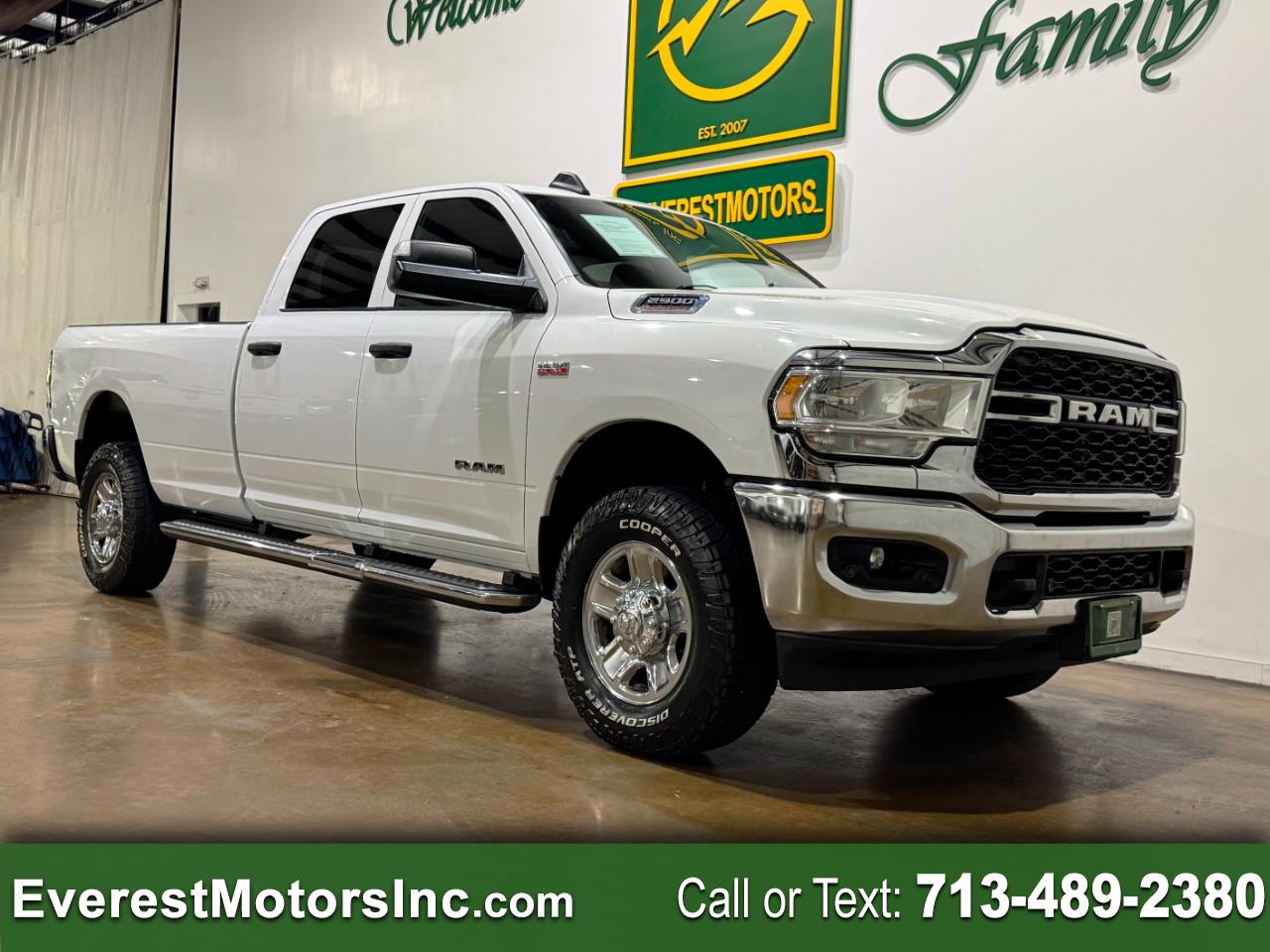 2022 RAM 2500 TRADESMAN 4X4 CREWCAB LONGBOX 6.4L HEMI GAS 1OWNER