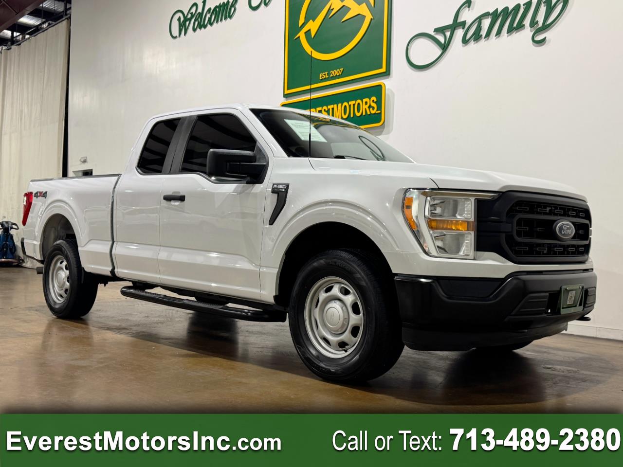 2021 Ford F-150 XL 4X4 EXT CAB 6.5FT BED 5.0L V8 GAS 1OWNER