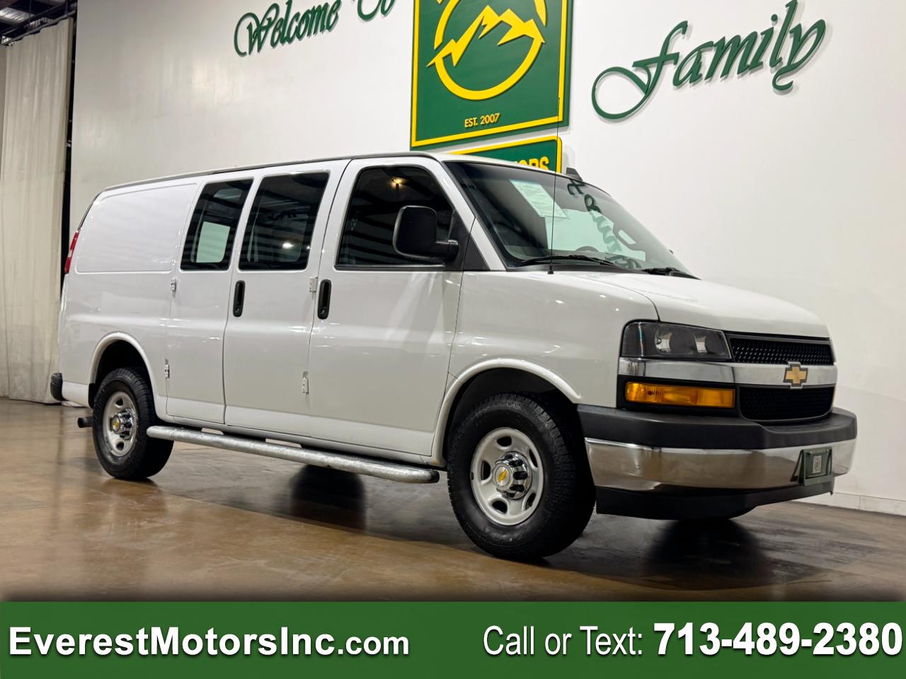 2020 Chevrolet Express Cargo Van 2500 RWD SHORT WB 6.0L V8 VORTEC GAS