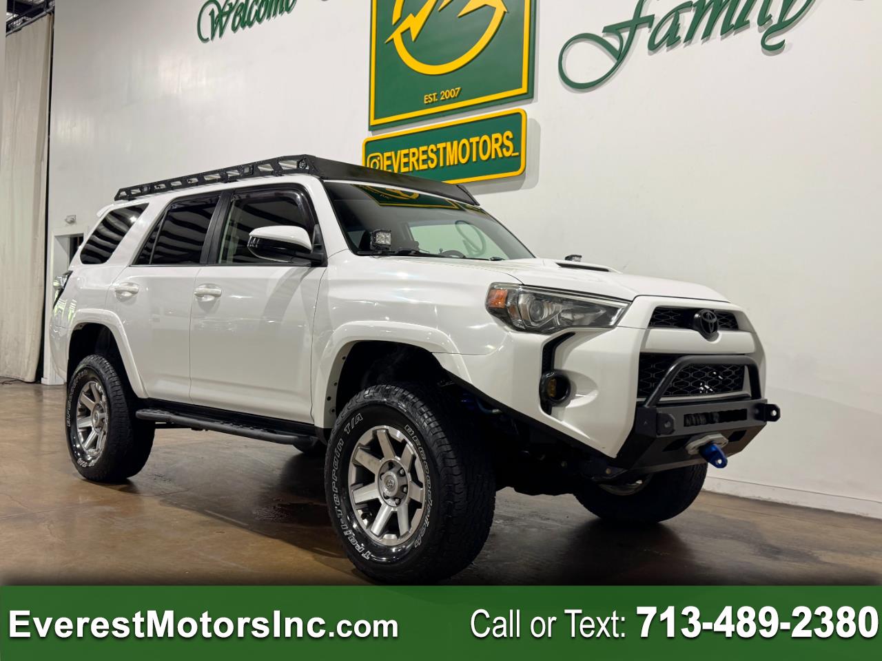 2016 Toyota 4Runner 4X4 TRAIL 4.0L V6 GAS