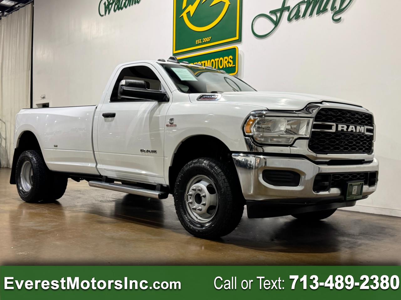 2022 RAM 3500 TRADESMAN 4X4 REGCAB DRW 6.7L HO DIESEL AISIN 1OWN