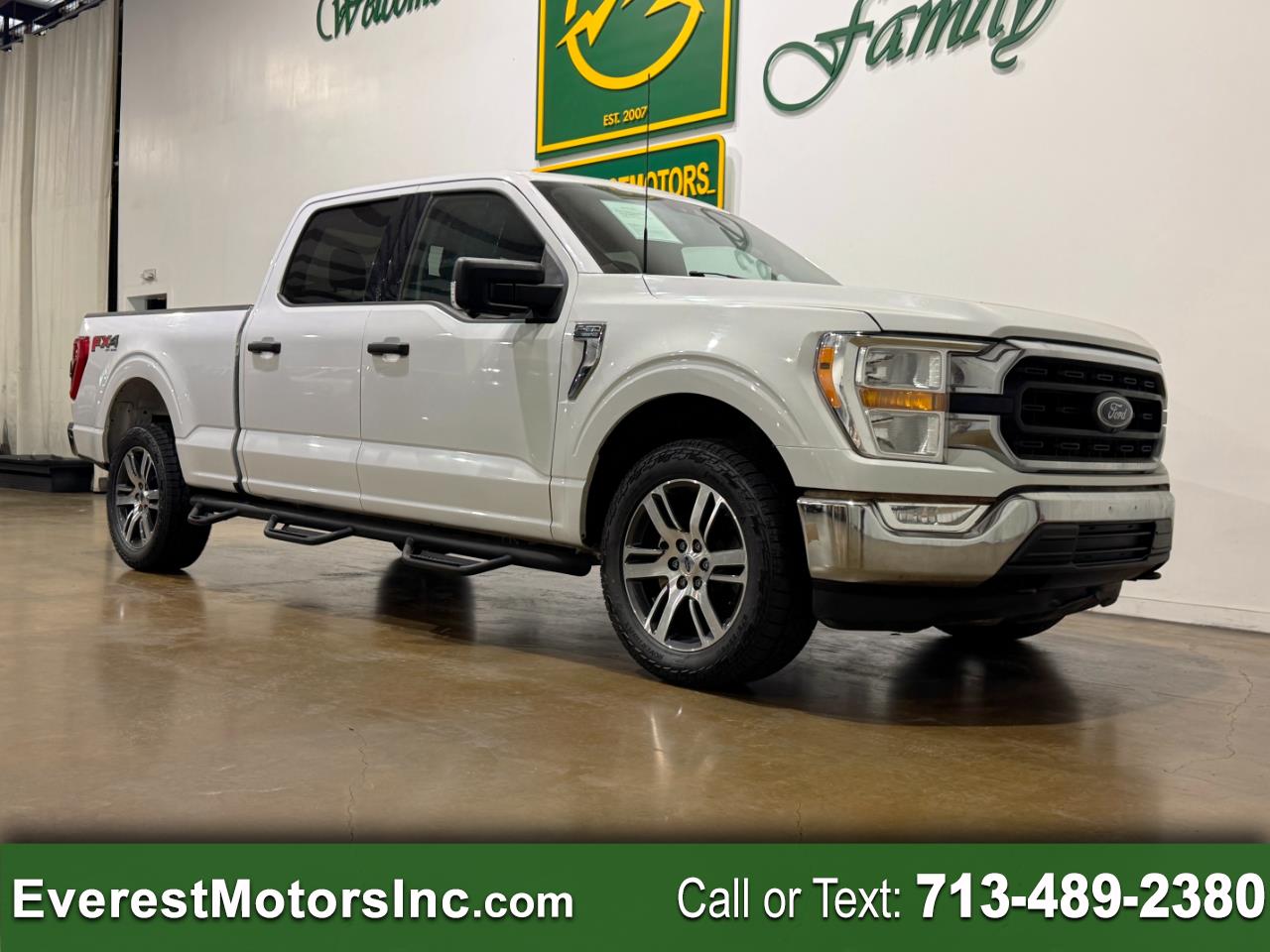 2022 Ford F-150 XLT 4X4 SUPERCREW 6.5FT BED 5.0L V8 GAS 1OWNER FX4
