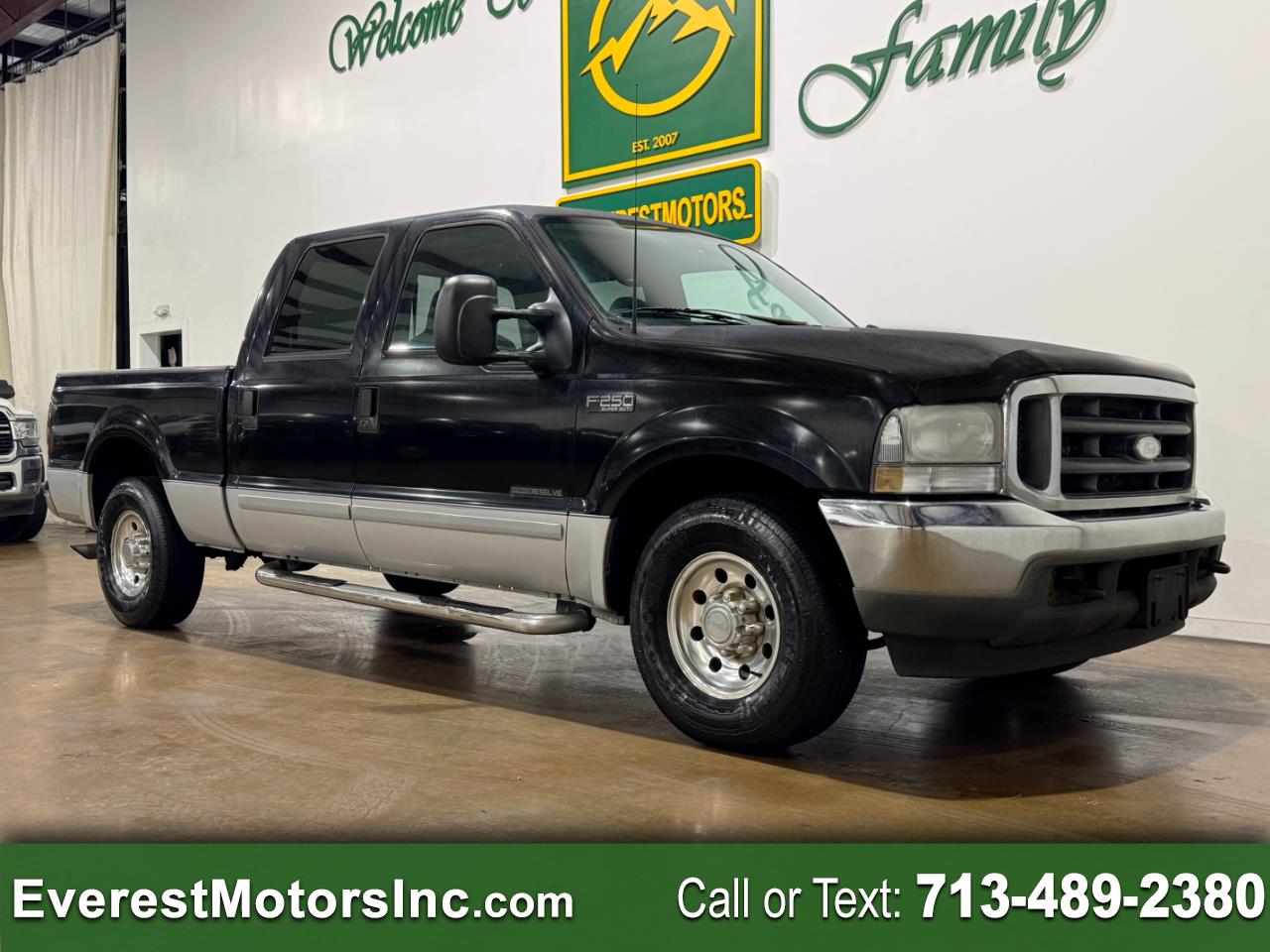 2002 Ford Super Duty F-250 SRW XLT 4X2 CREWCAB SHORTB RWD 7.3L V8 DIESEL 1OWNER