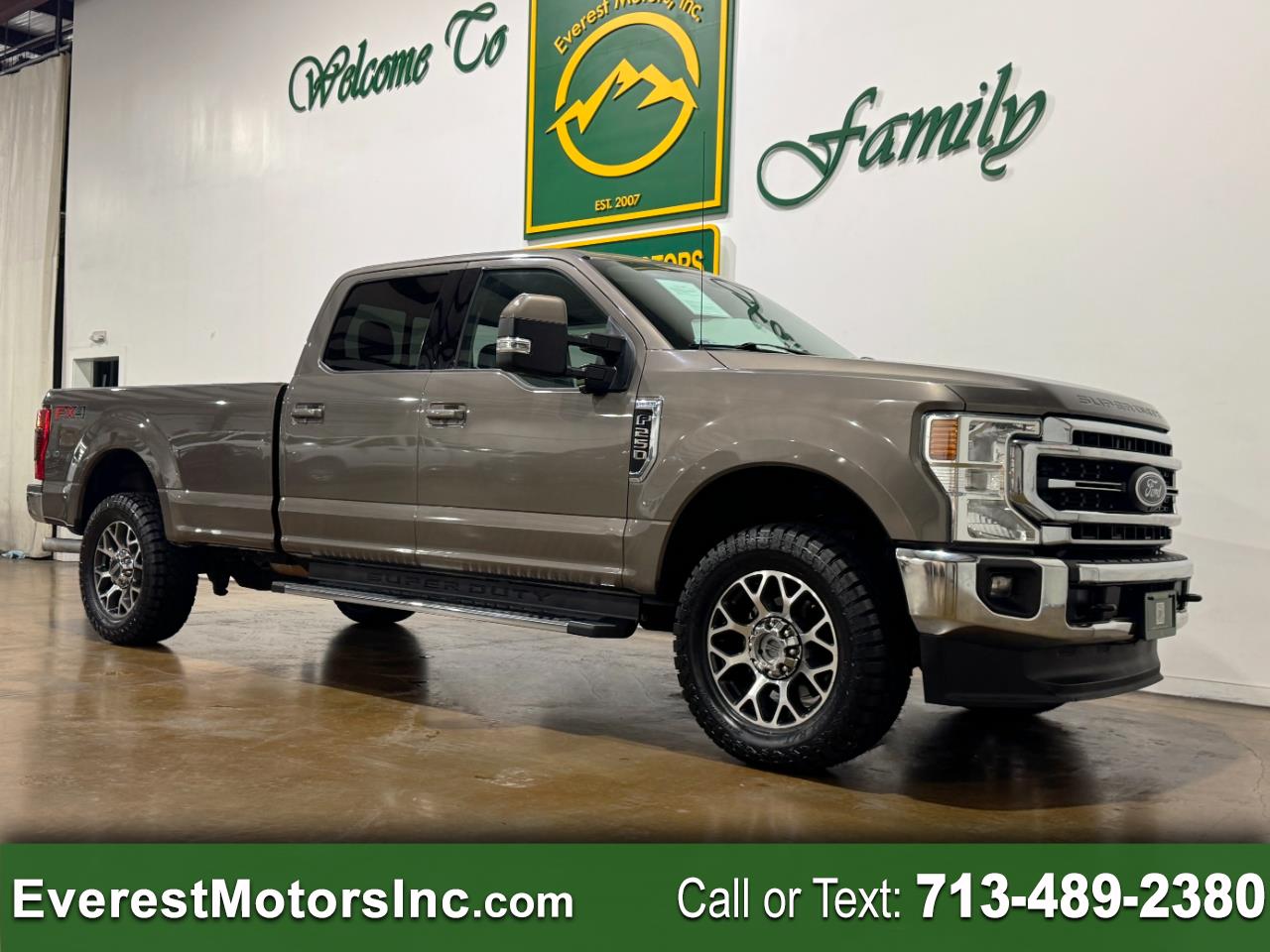 2020 Ford Super Duty F-250 SRW LARIAT 4X4 CREWCAB LONGB 7.3L V8 GODZILLA GAS FX4