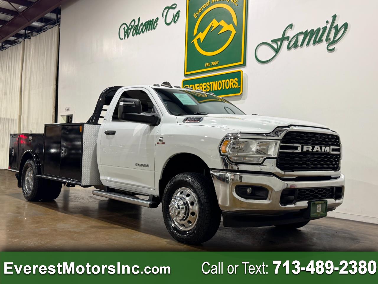 2023 RAM 3500 SLT 4X4 REGCAB SERVICE BED DIESEL 1OWN AISIN PTO