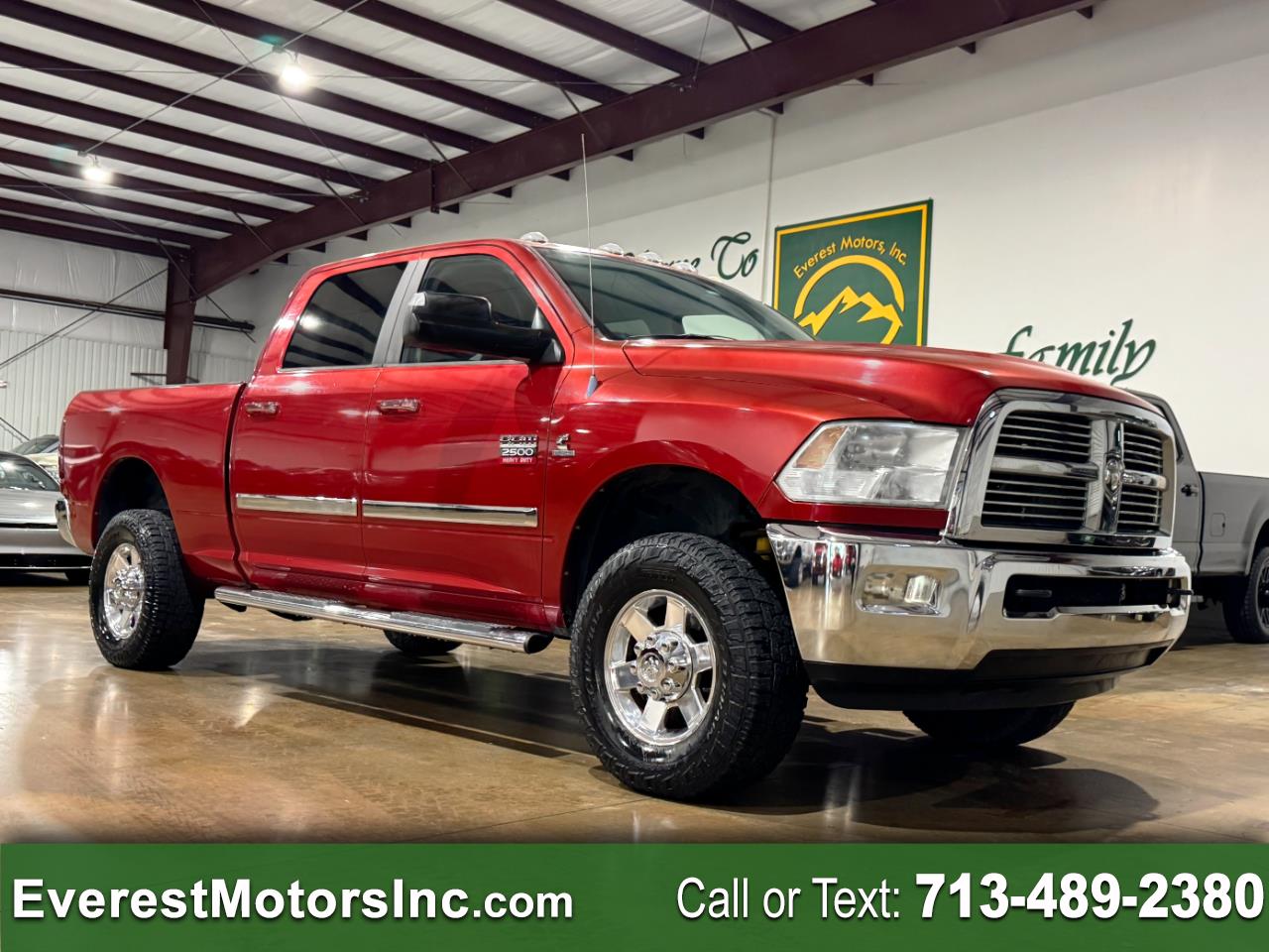 2010 RAM 2500 SLT LONESTAR 4X4 CREWCAB SHORTB 6.7L DIESEL 1OWNER