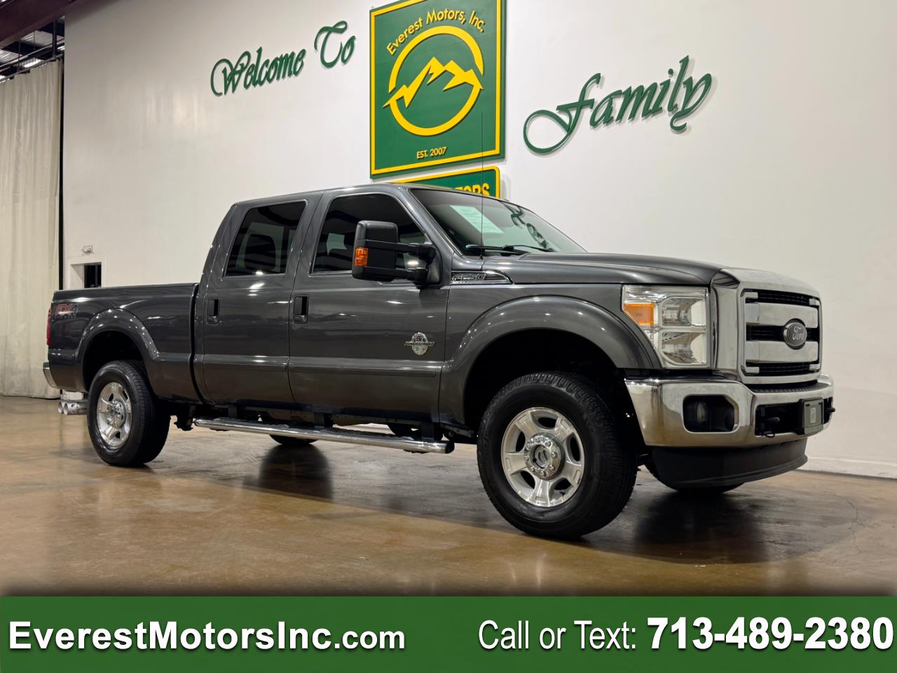 2016 Ford Super Duty F-250 SRW XLT 4X4 CREWCAB SHORTB 6.7L V8 DIESEL 1OWNER FX4