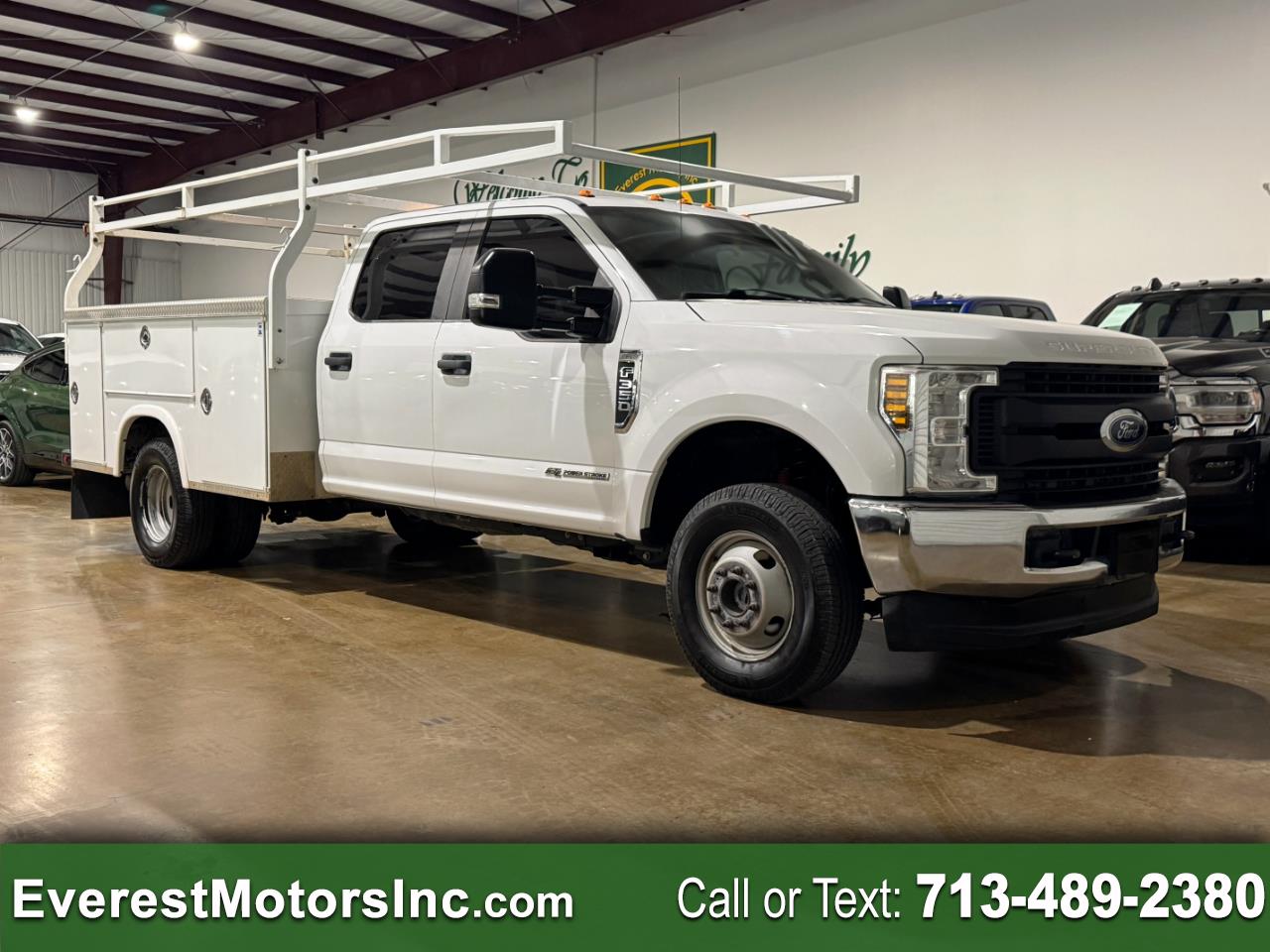 2019 Ford Super Duty F-350 DRW XL 4X4 CREWCAB UTILITY BED 6.7L DIESEL PTO 1OWNER