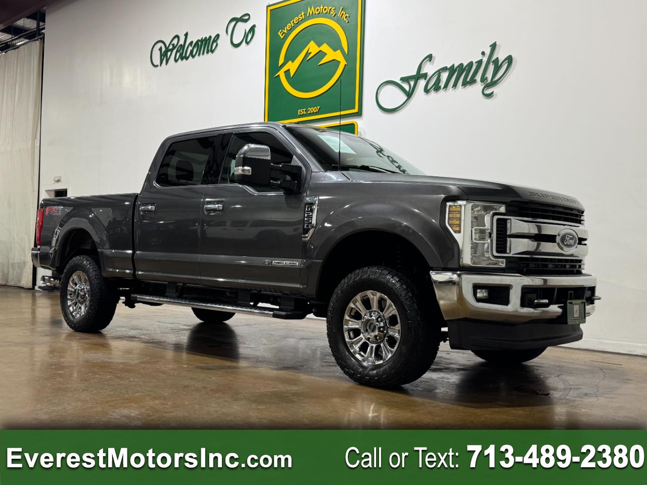 2019 Ford Super Duty F-250 SRW XLT PREMIUM 4X4 CREWCAB SHORT 6.7L V8 DIESEL