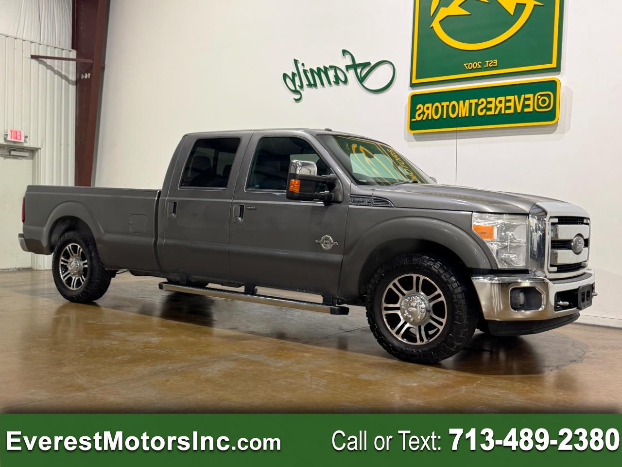 2014 Ford Super Duty F-250 SRW LARIAT 4X2 CREWCAB LONG WB 6.7L V8 DIESEL NAV