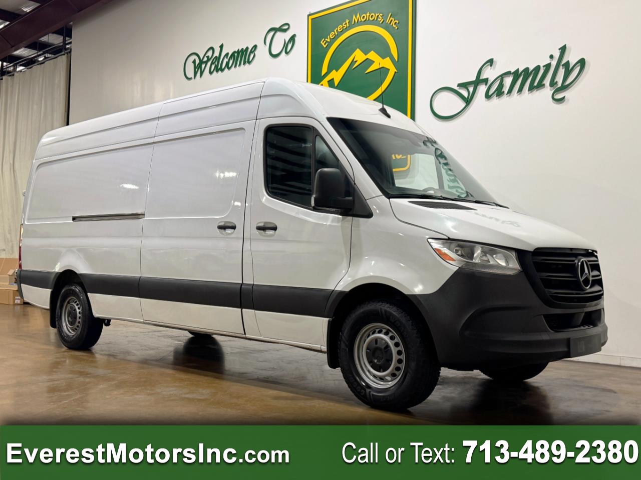 2021 Mercedes-Benz Sprinter Cargo Van 2500 HIGH ROOF LONGWB RWD 2.0L 4CYL GAS 1OWNER
