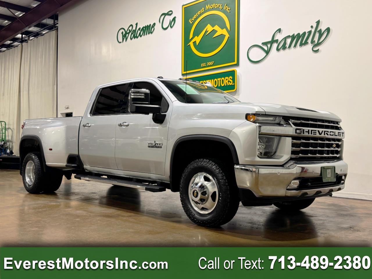 2022 Chevrolet Silverado 3500 LTZ 4X4 CREWCAB DRW 6.6L V8 DIESEL 1OWNER