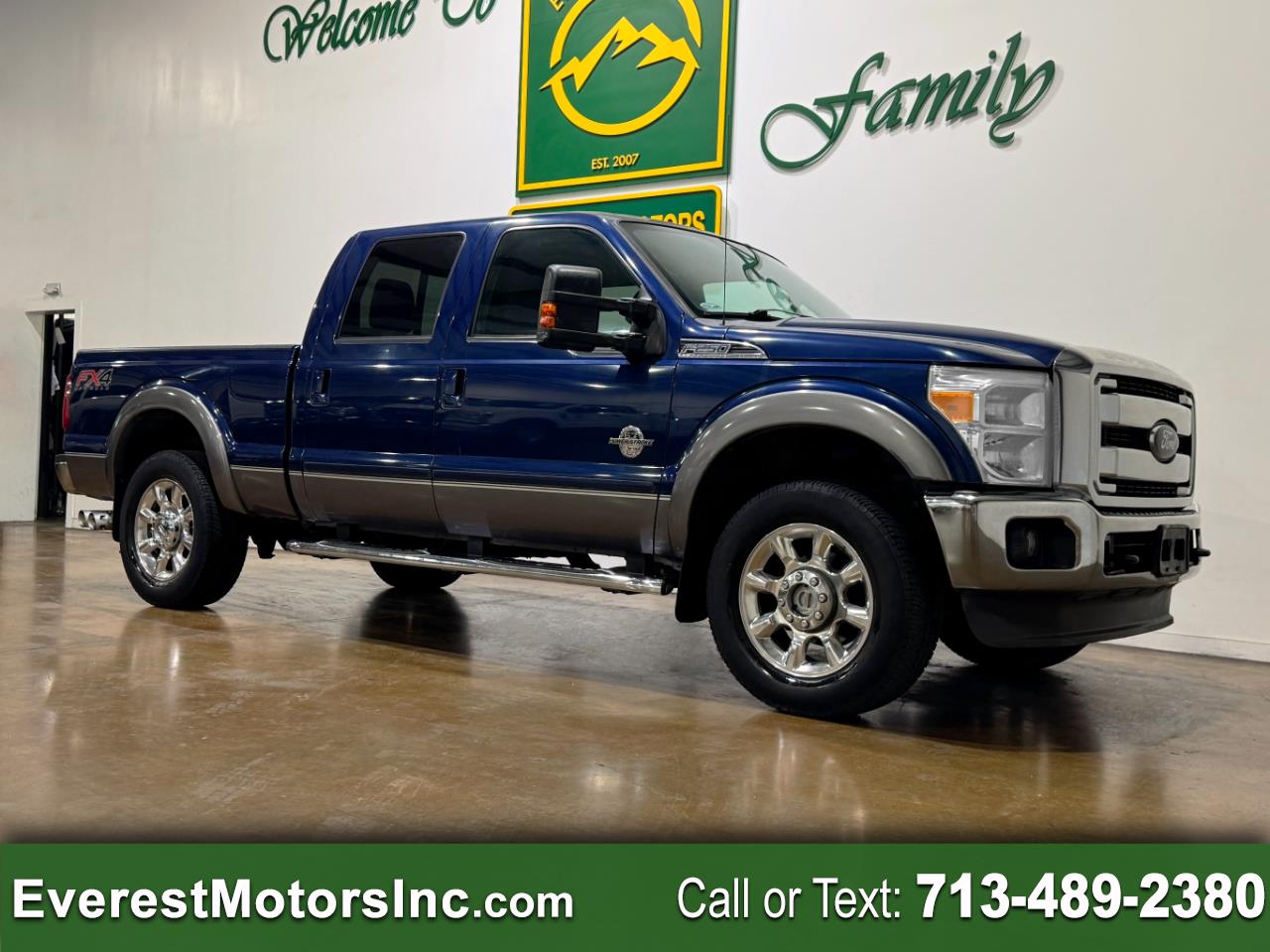 2012 Ford Super Duty F-250 SRW LARIAT ULTIMATE 4X4 CREWCAB SHORT 6.7L DIESEL 1OWN