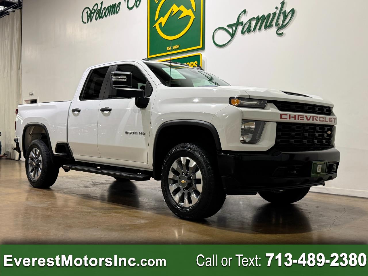 2022 Chevrolet Silverado 2500HD CUSTOM 4X2 DOUBLE CAB SHORT BED 6.6L V8 GAS