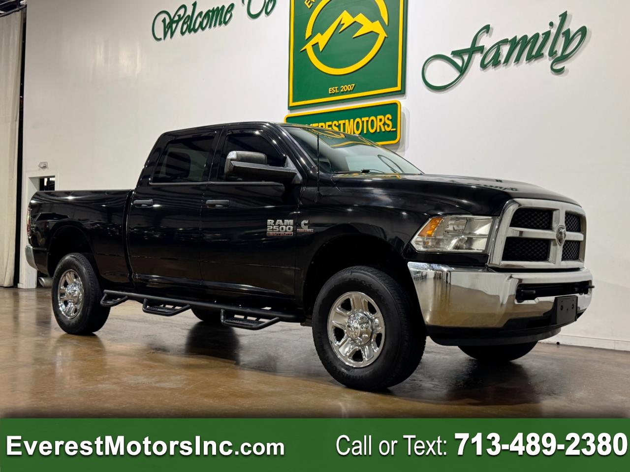 2018 RAM 2500 TRADESMAN ST 4X4 CREWCAB SHORTB 6.7L DIESEL 1OWNER