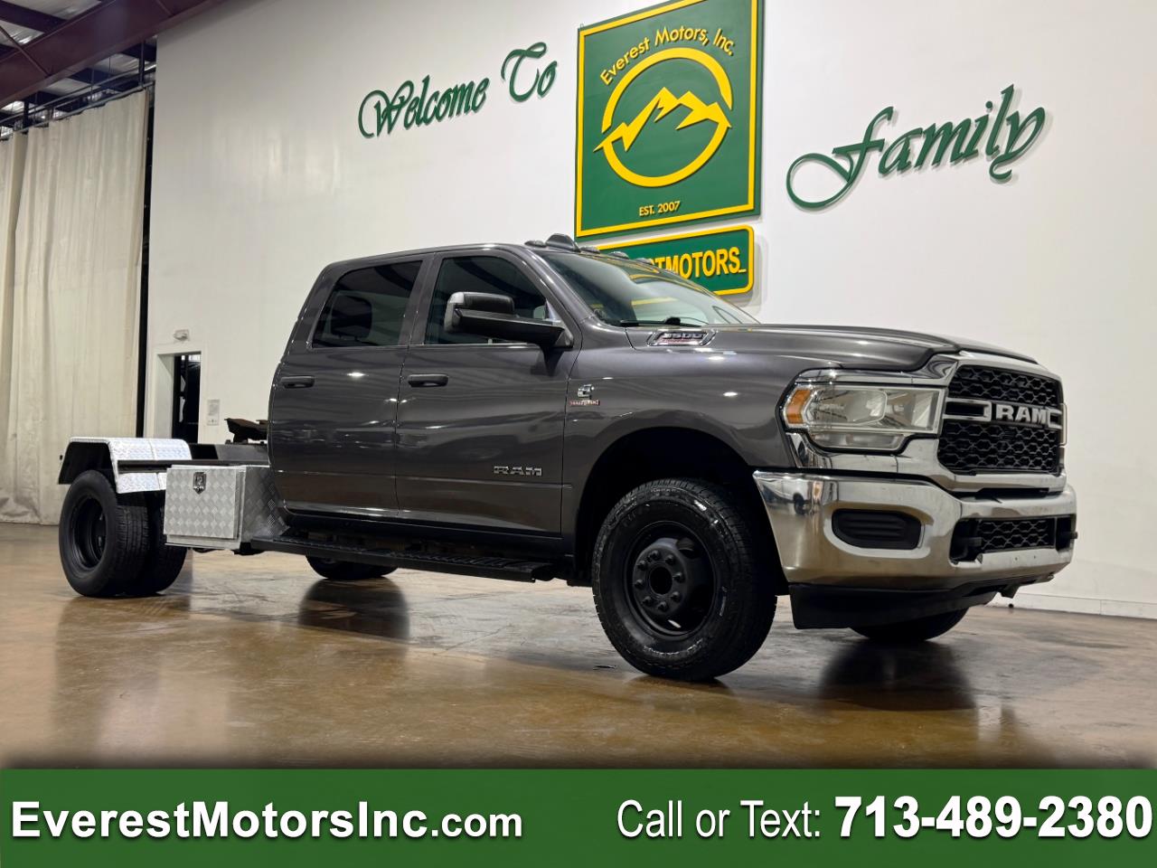 2021 RAM 3500 TRADESMAN 4X4 CREWCAB HAULER BED DIESEL AISIN 1OWN