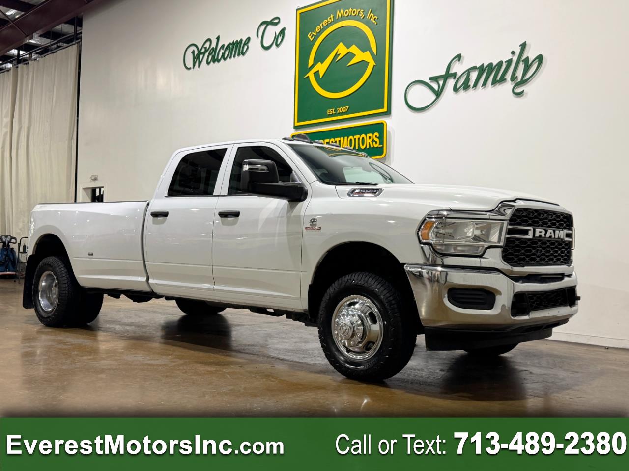 2024 RAM 3500 TRADESMAN 4X4 CC LONGBOX HO DIESEL AISISN 1OWNER