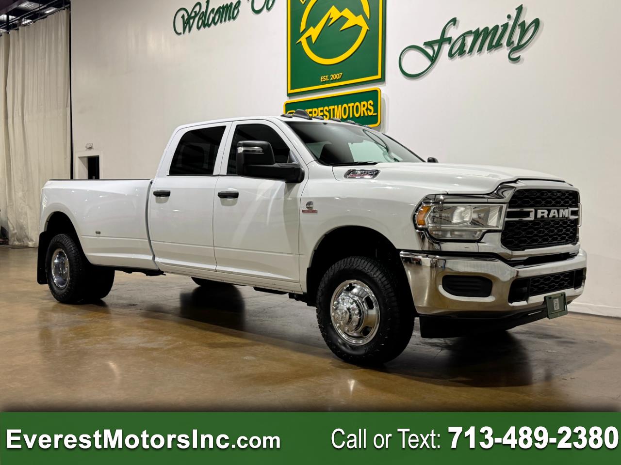 2024 RAM 3500 TRADESMAN 4X4 CC LONGBOX HO DIESEL AISISN 1OWNER