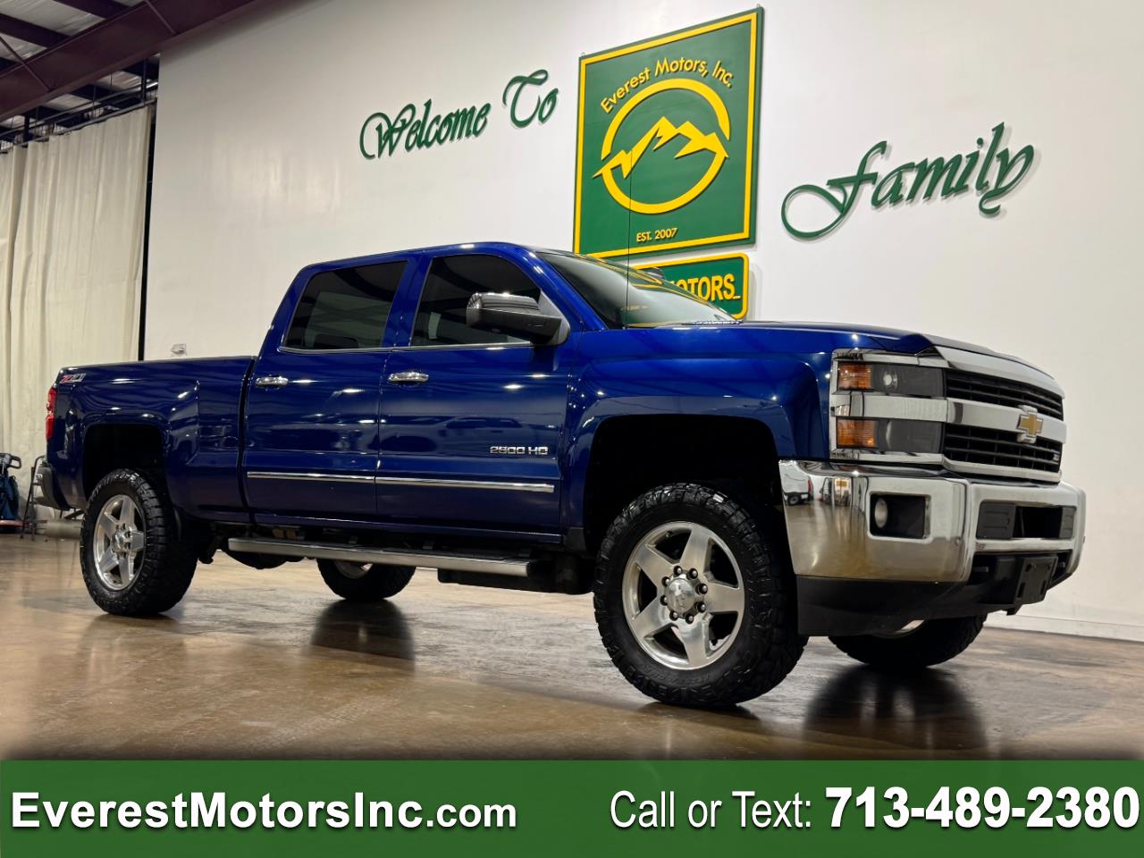 2015 Chevrolet Silverado 2500HD LTZ 4X4 CREWCAB SHORT 6.6L V8 DIESEL 1OWNER