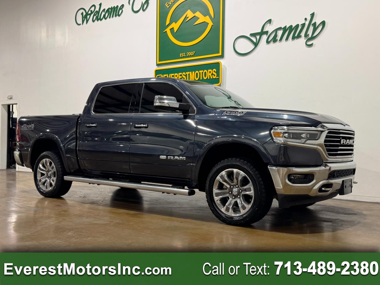 2020 RAM 1500 LONGHORN 4X4 CREWCAB 5.7L HEMI GAS 1OWNER