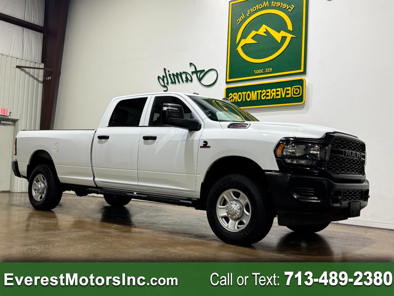 2024 RAM 2500 TRADESMAN 4X4 CREWCAB LONGBOX 6.7L DIESEL 1OWNER