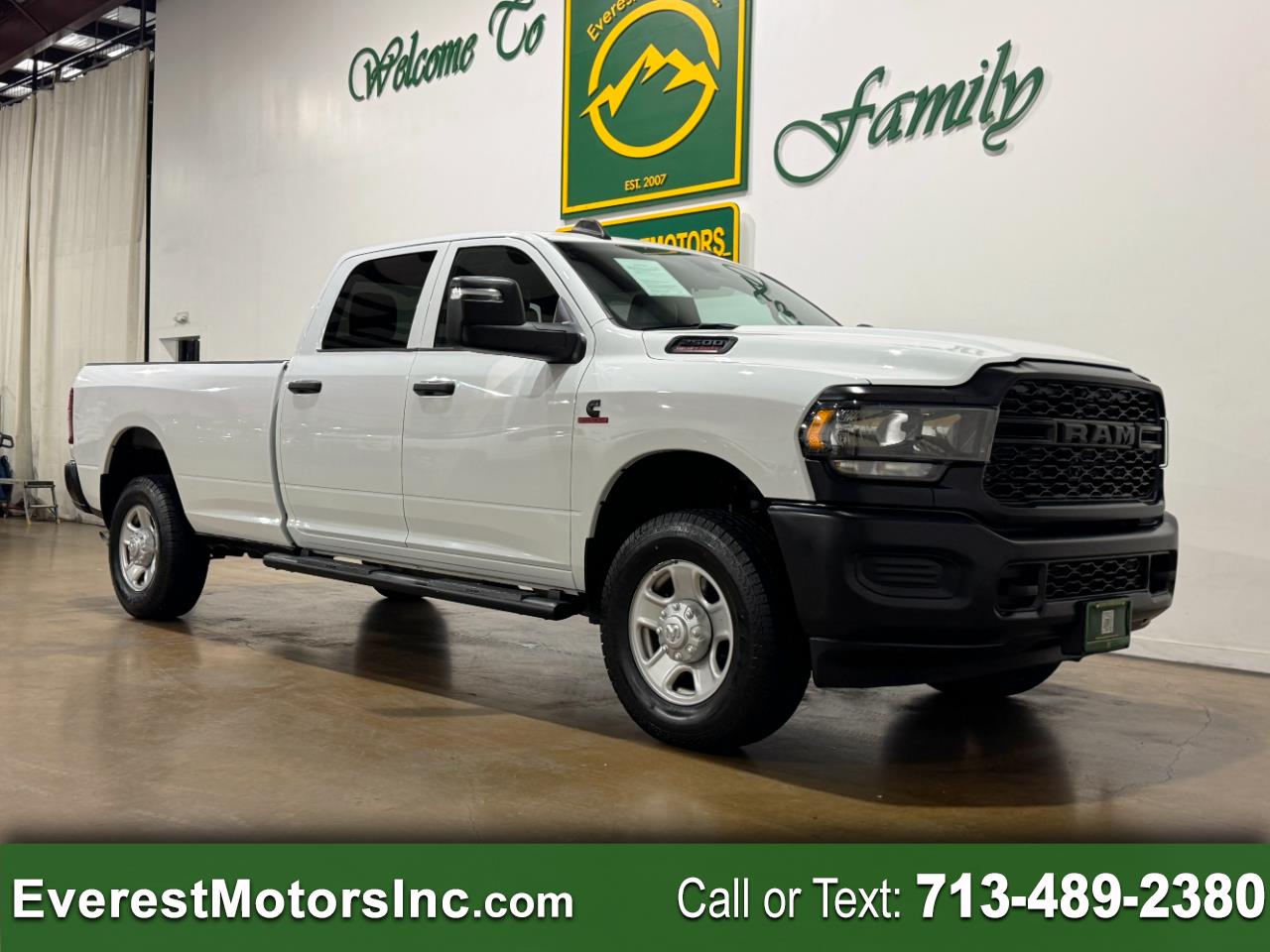 2024 RAM 2500 TRADESMAN 4X4 CREWCAB LONGBOX 6.7L DIESEL 1OWNER