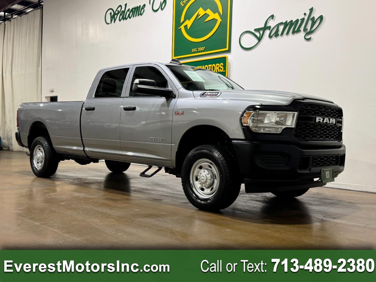 2022 RAM 2500 TRADESMAN 4X4 CREWCAB LONG 6.4L GAS 1OWNER