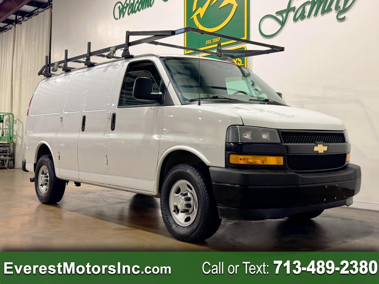 2021 Chevrolet Express Cargo Van 2500 RWD SHORT WB 6.6L V8 GAS 1OWNER