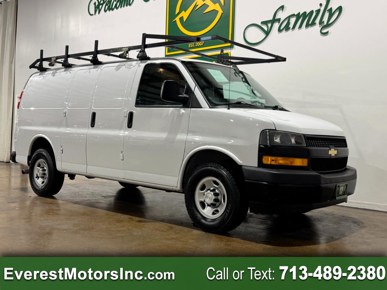 2021 Chevrolet Express Cargo Van 2500 RWD SHORT WB 6.6L V8 GAS 1OWNER