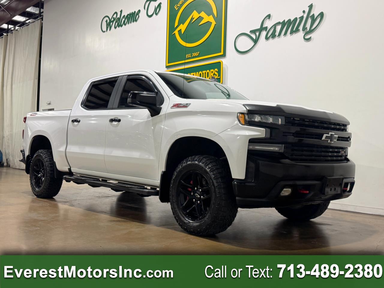 2021 Chevrolet Silverado 1500 LT Z71 TRAILBOSS 4X4 CREWCAB SHORT 5.3L GAS 1OWNER