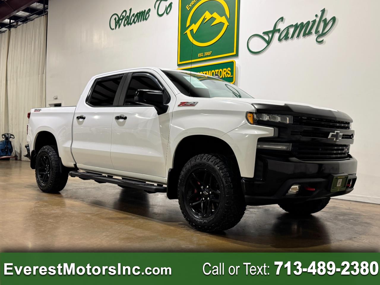 2021 Chevrolet Silverado 1500 LT Z71 TRAILBOSS 4X4 CREWCAB SHORT 5.3L GAS 1OWNER