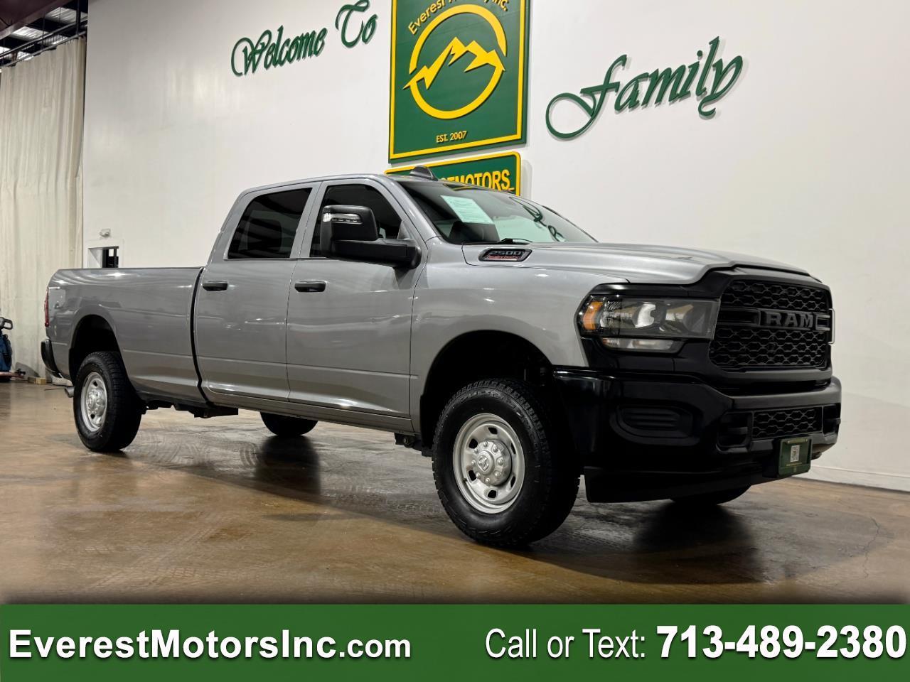 2023 RAM 2500 TRADESMAN 4X4 CREWCAB LONGBOX 6.4L V8 GAS 1OWNER