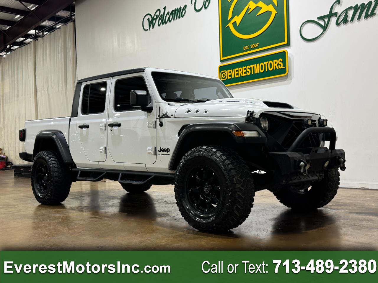 2021 Jeep Gladiator Sport 4X4 CREWCAB 3.6L V6 GAS MANUAL