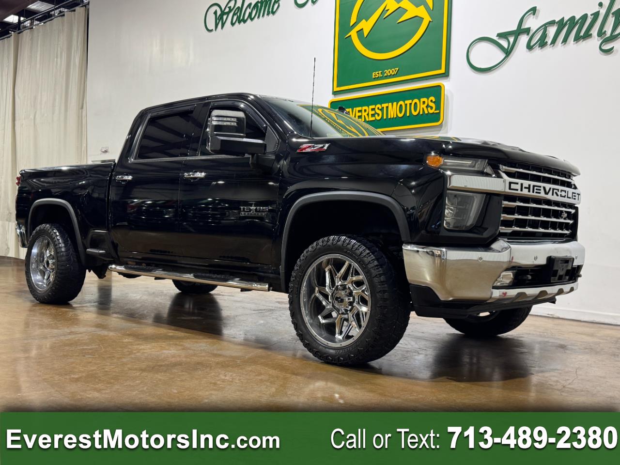 2020 Chevrolet Silverado 2500HD LTZ 4X4 Z71 CREW SHORT 6.6L V8 GAS 1OWNER TEXAS ED