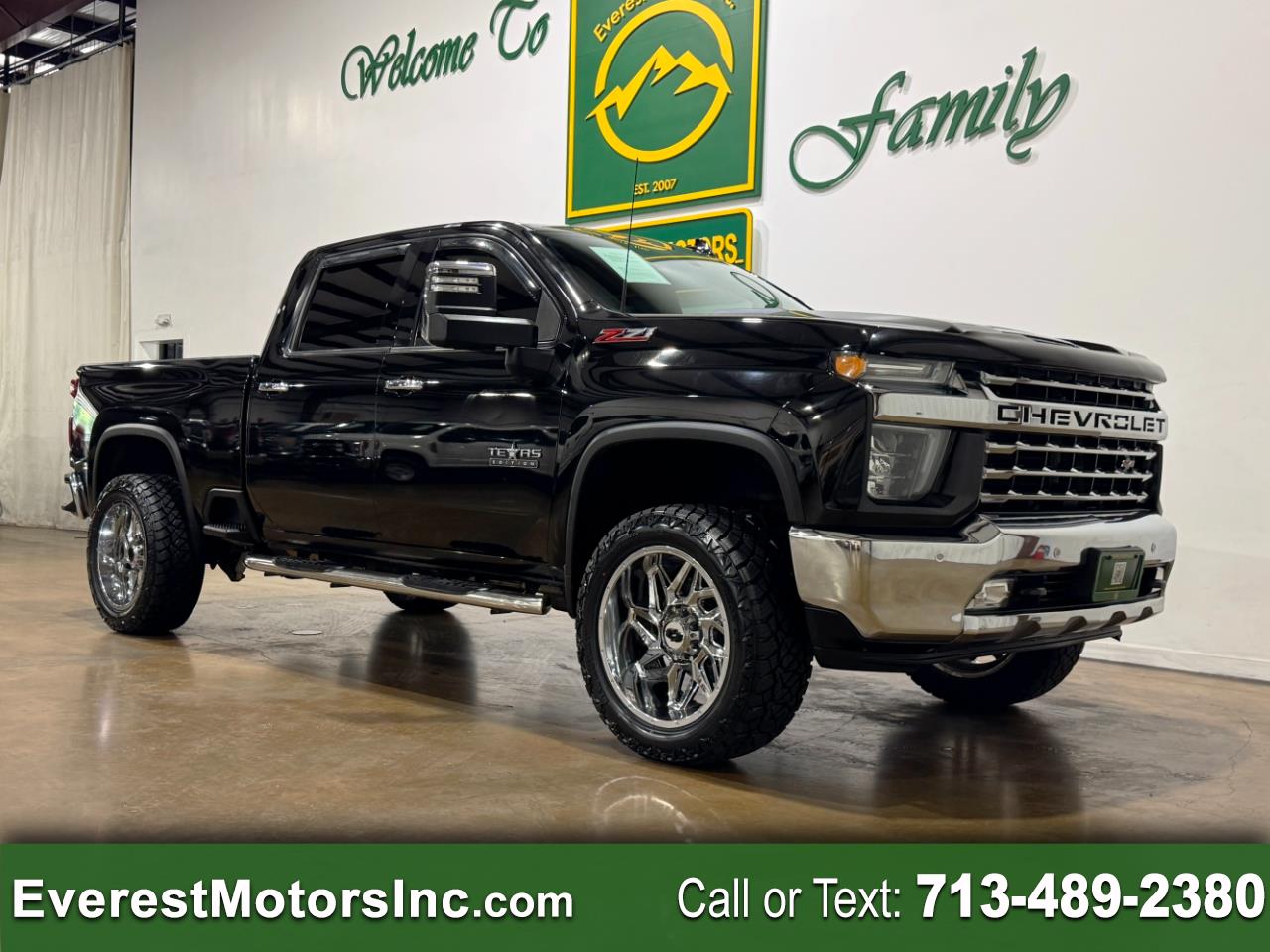 2020 Chevrolet Silverado 2500HD LTZ 4X4 Z71 CREW SHORT 6.6L V8 GAS 1OWNER TEXAS ED