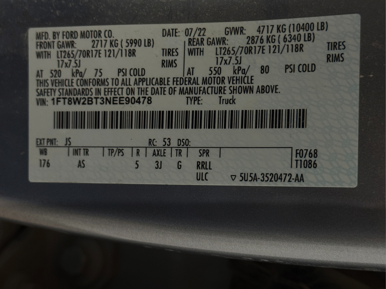 Ford Super Duty F-250 SRW  2022