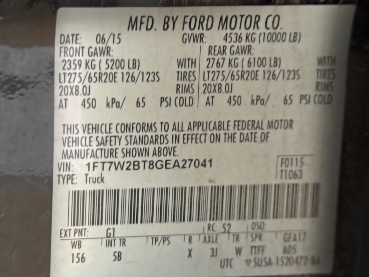 Ford Super Duty F-250 SRW  2016