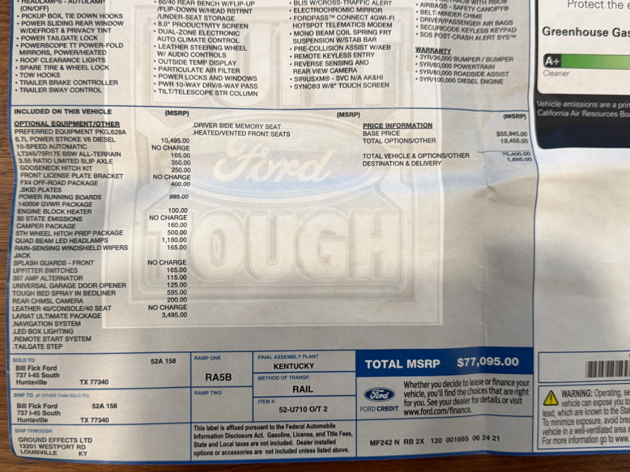 Ford Super Duty F-350 DRW  2021