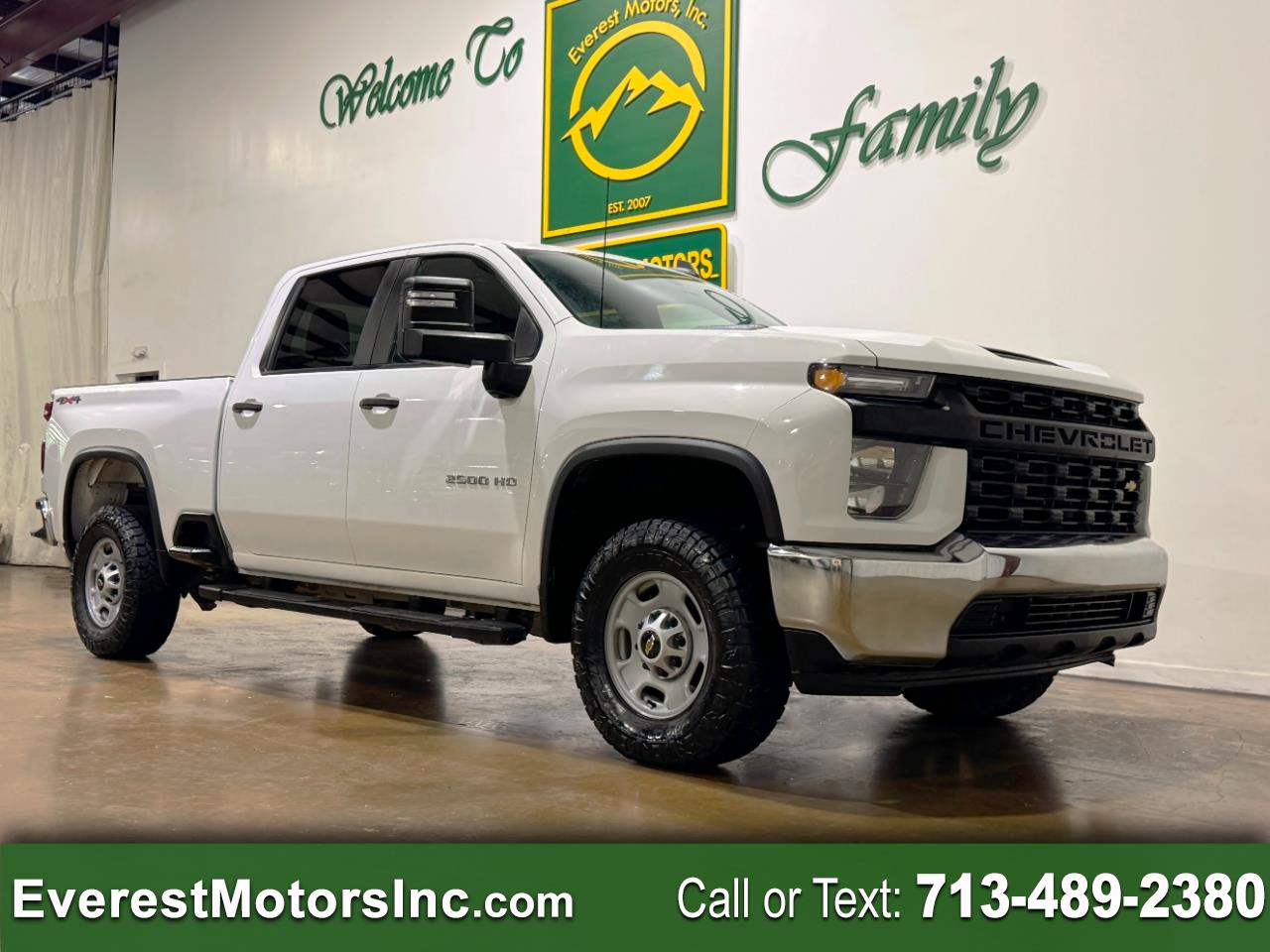 2023 Chevrolet Silverado 2500HD WT 4X4 CREWCAB SHORT B 6.6L V8 GAS 1OWNER