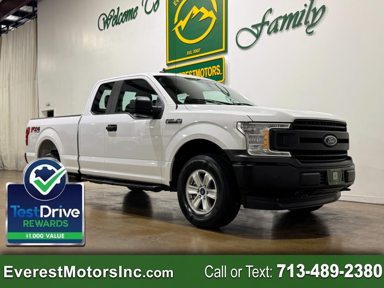 2020 Ford F-150 XL 4X4 EXT CAB 6.5FT BED 5.0L V8 GAS 1OWNER