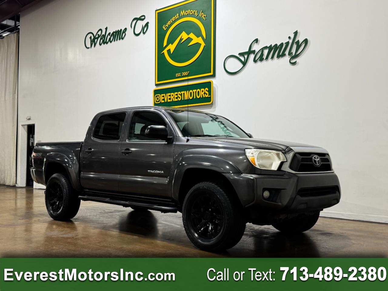 2015 Toyota Tacoma 4X4 DOUBLECAB 4.0L  V6 GASOLINE 1OWNER