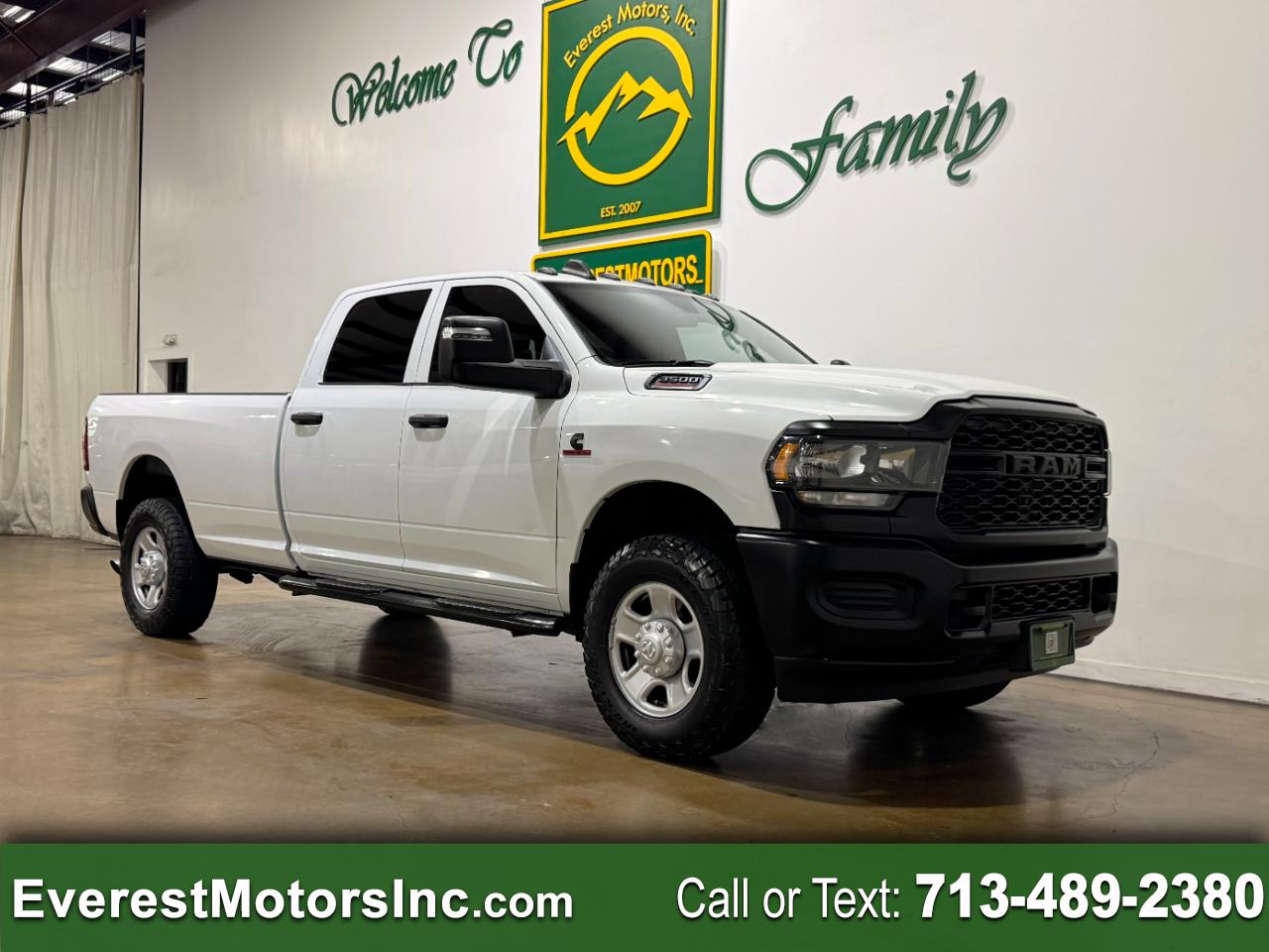 2023 RAM 3500 TRADESMAN 4X4 CREWC LONG 6.7L HO DIESEL AISIN 1OWN